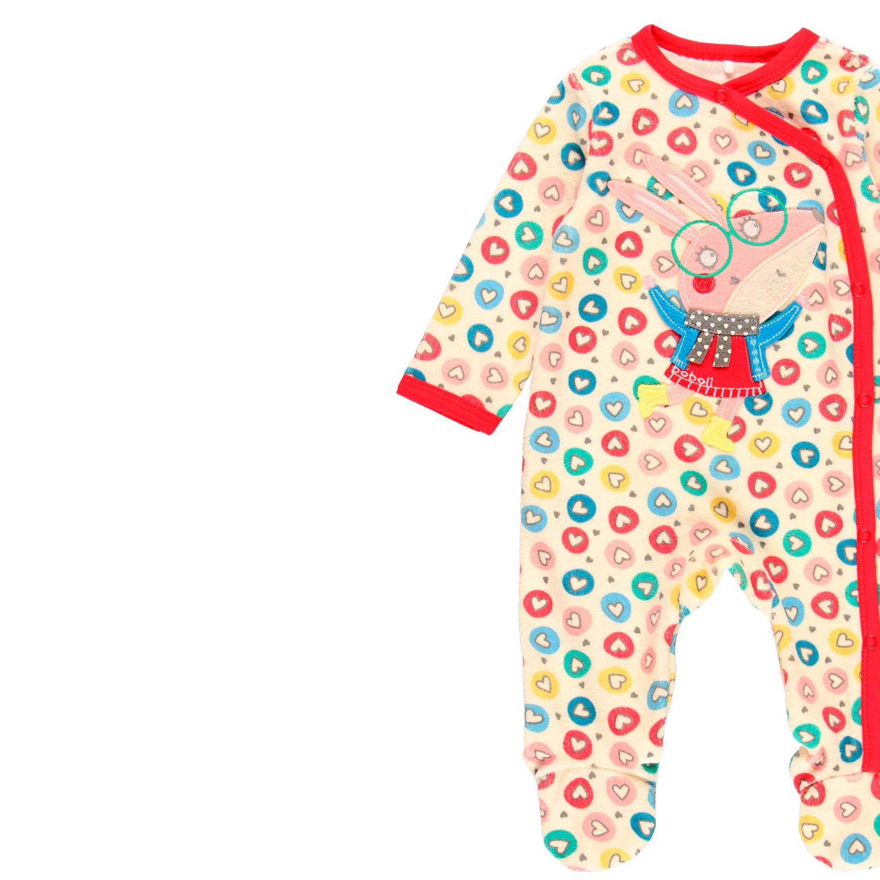 BOBOLI - Boboli Βρεφικό Φορμάκι Βελουτέ