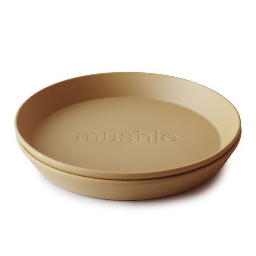 MUSHIE - Mushie Dinner Plate Round Mustard