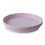 Mushie Πιάτο Φαγητού Soft Lilac 2-Pack