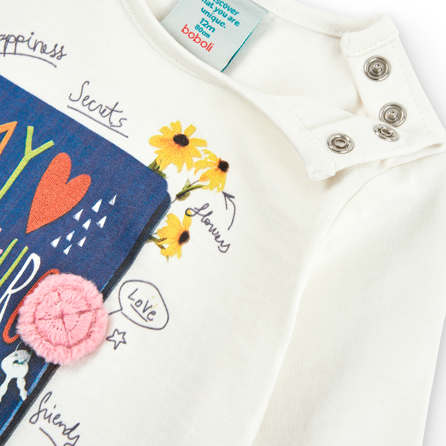 BOBOLI - Boboli Βρεφική Μπλούζα Εκρού