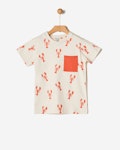 Yell-Oh T-shirt Lobsters Allover