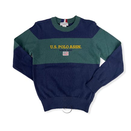 U.S. POLO ASSN - Μπλούζα Πλεκτή Logo Knitted