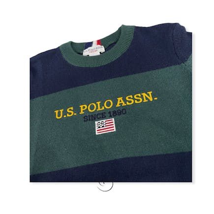 U.S. POLO ASSN - Μπλούζα Πλεκτή Logo Knitted