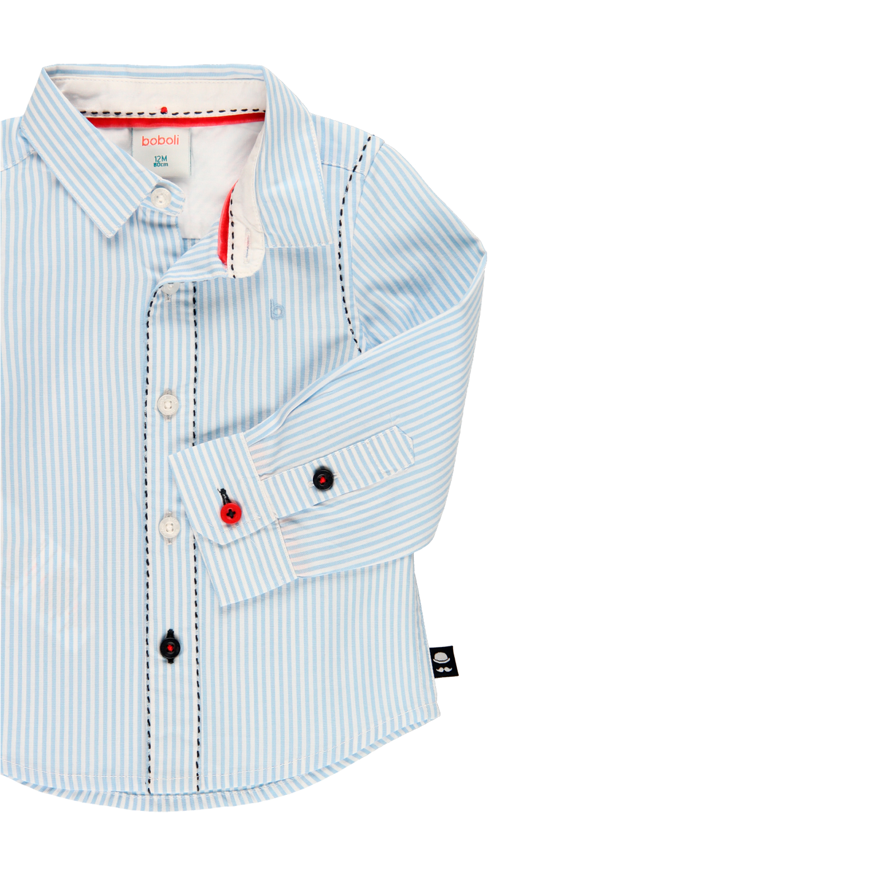 BOBOLI - Boboli Πουκάμισο Ριγέ Ποπλίνα