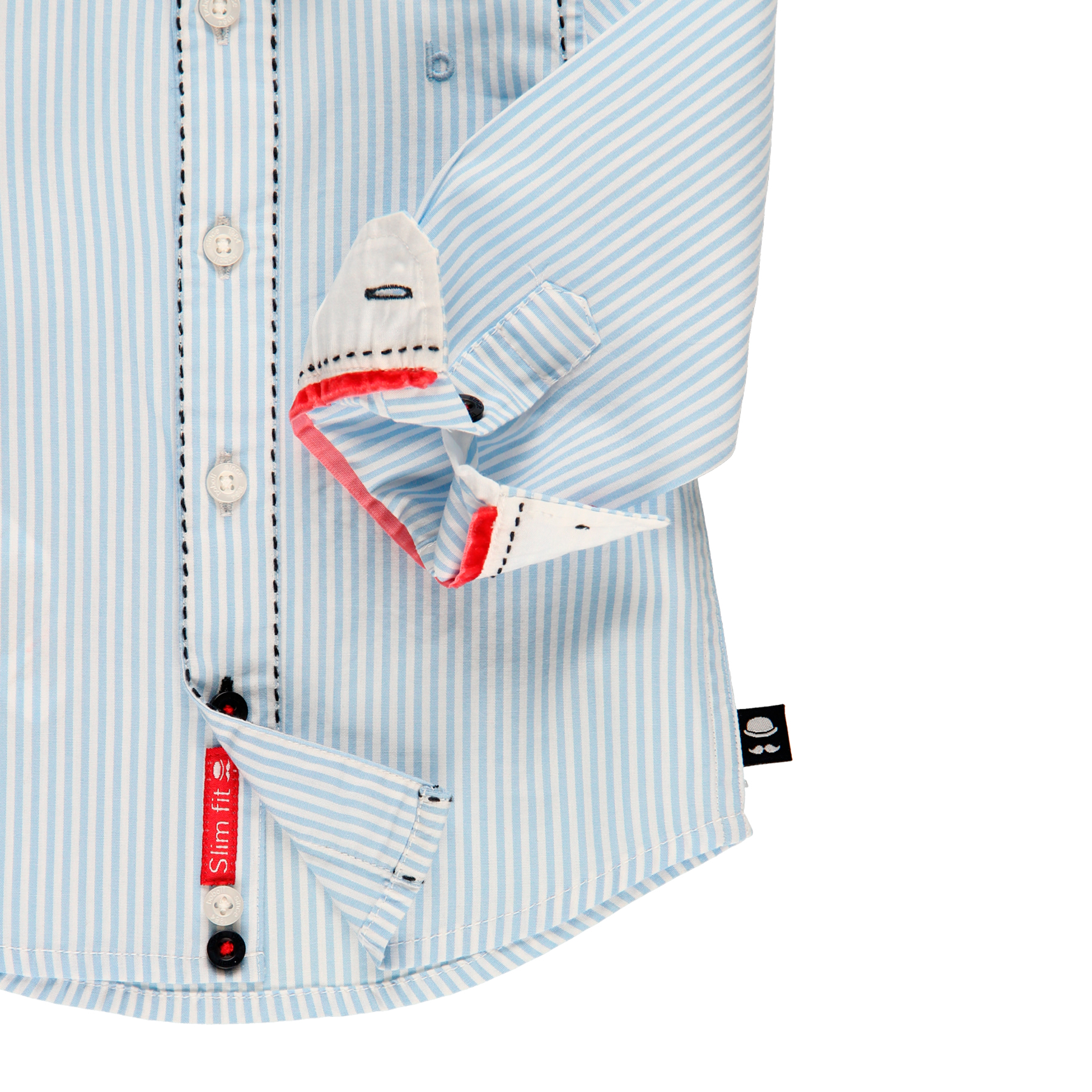 BOBOLI - Boboli Πουκάμισο Ριγέ Ποπλίνα