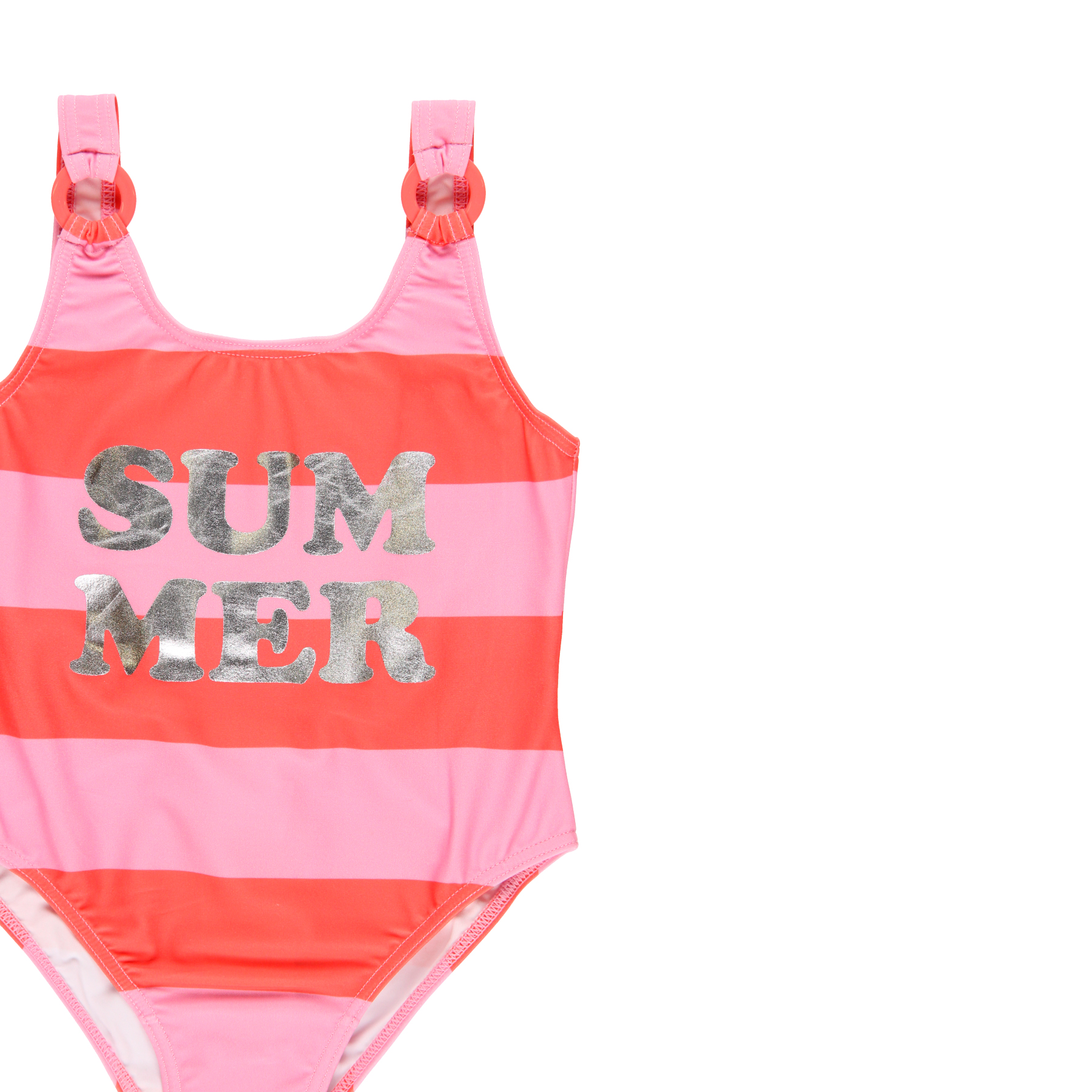 BOBOLI - Boboli Μαγιό Ολόσωμο Striped Coral/Pink