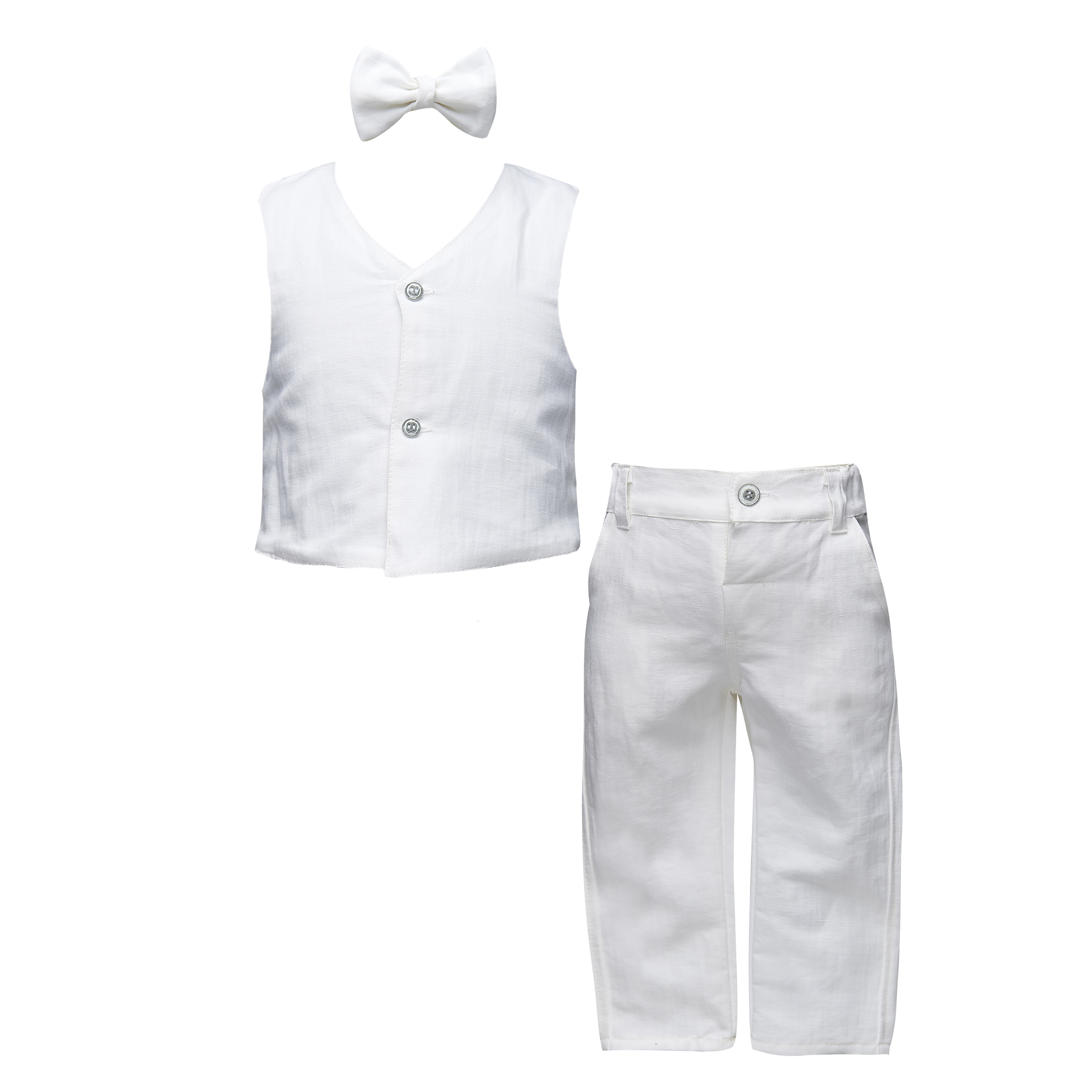  Σετ Γιλέκο, Παντελόνι & Παπιγιόν