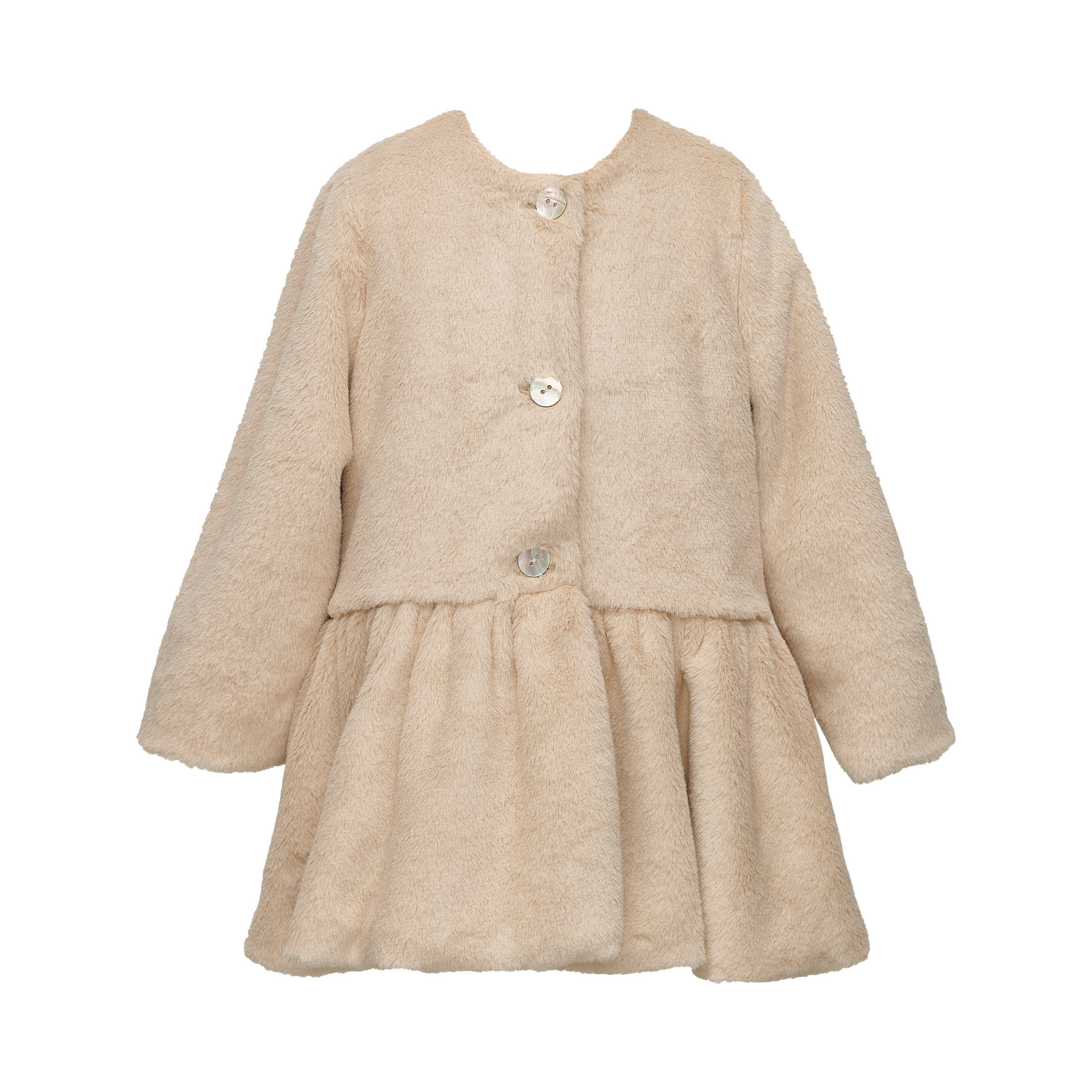 TWO IN A CASTLE - Two In A Castle Γούνα Faux Fur Μπεζ