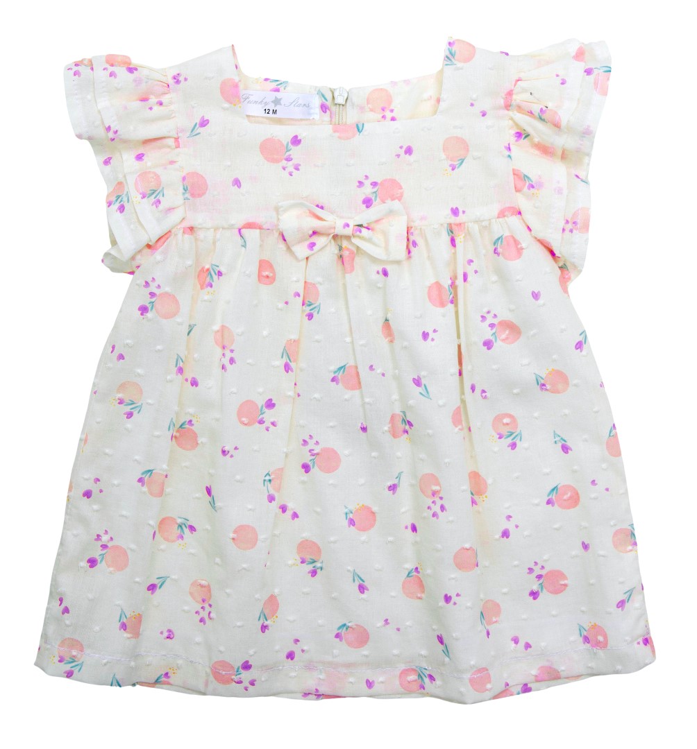 FUNKY - Funky Βρεφικό Φόρεμα Υφασμάτινο Printed