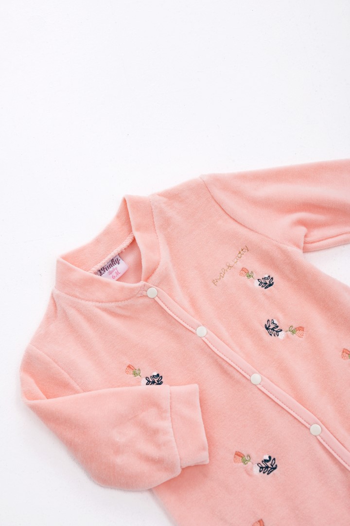 FUNKY - Funky Βρεφικό Φορμάκι Βελουτέ