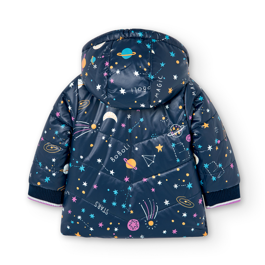 BOBOLI - Boboli Μπουφάν Διπλής Όψης Μωβ