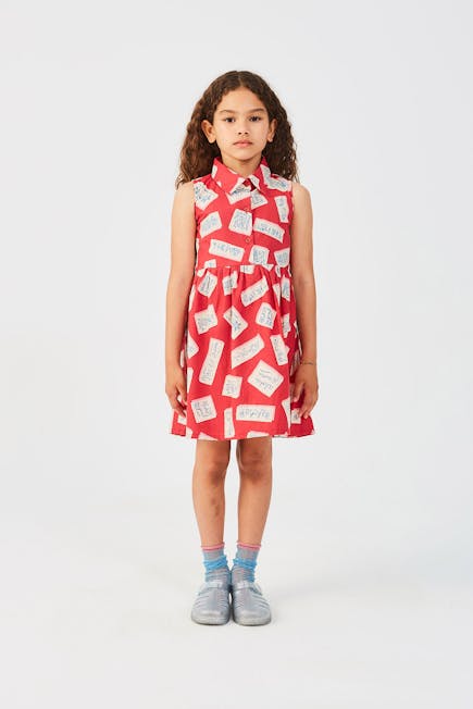 COMPANIA FANTASTICA - Compania Fantastica Παιδικό Φόρεμα Με Γιακά Ποπλίνα