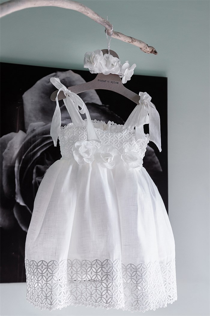 SUGAR N' SPICE - Sugar n' Spice Βαπτιστικό Φόρεμα ΗΡΩ