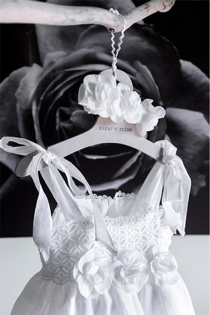 SUGAR N' SPICE - Sugar n' Spice Βαπτιστικό Φόρεμα ΗΡΩ