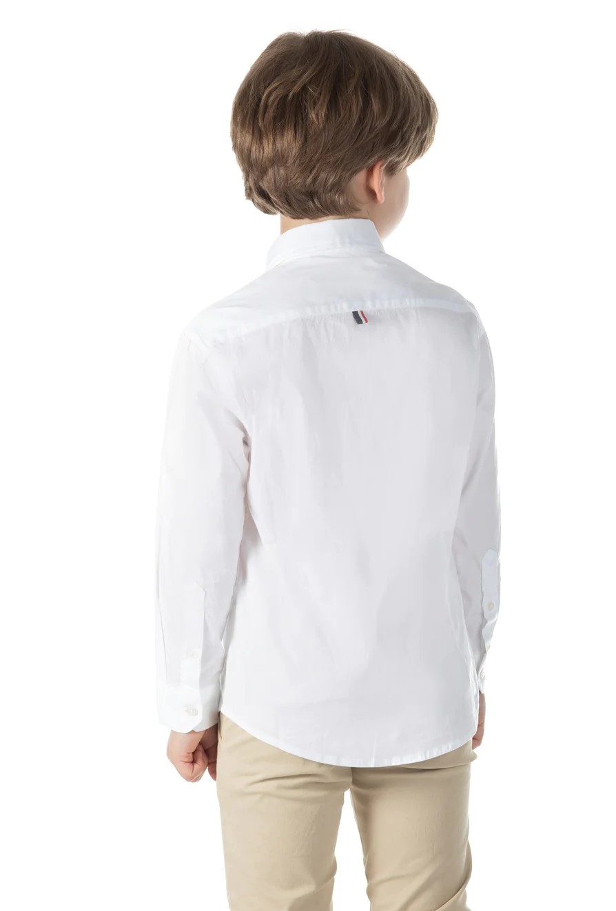 U.S. POLO ASSN - U.S. Polo Assn Παιδικό Πουκάμισο Μακρύ Μανίκι Fren