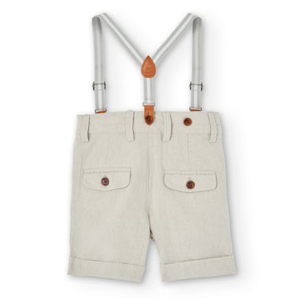 BOBOLI - Boboli Βερμούδα Λινή