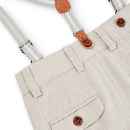 BOBOLI - Boboli Βερμούδα Λινή