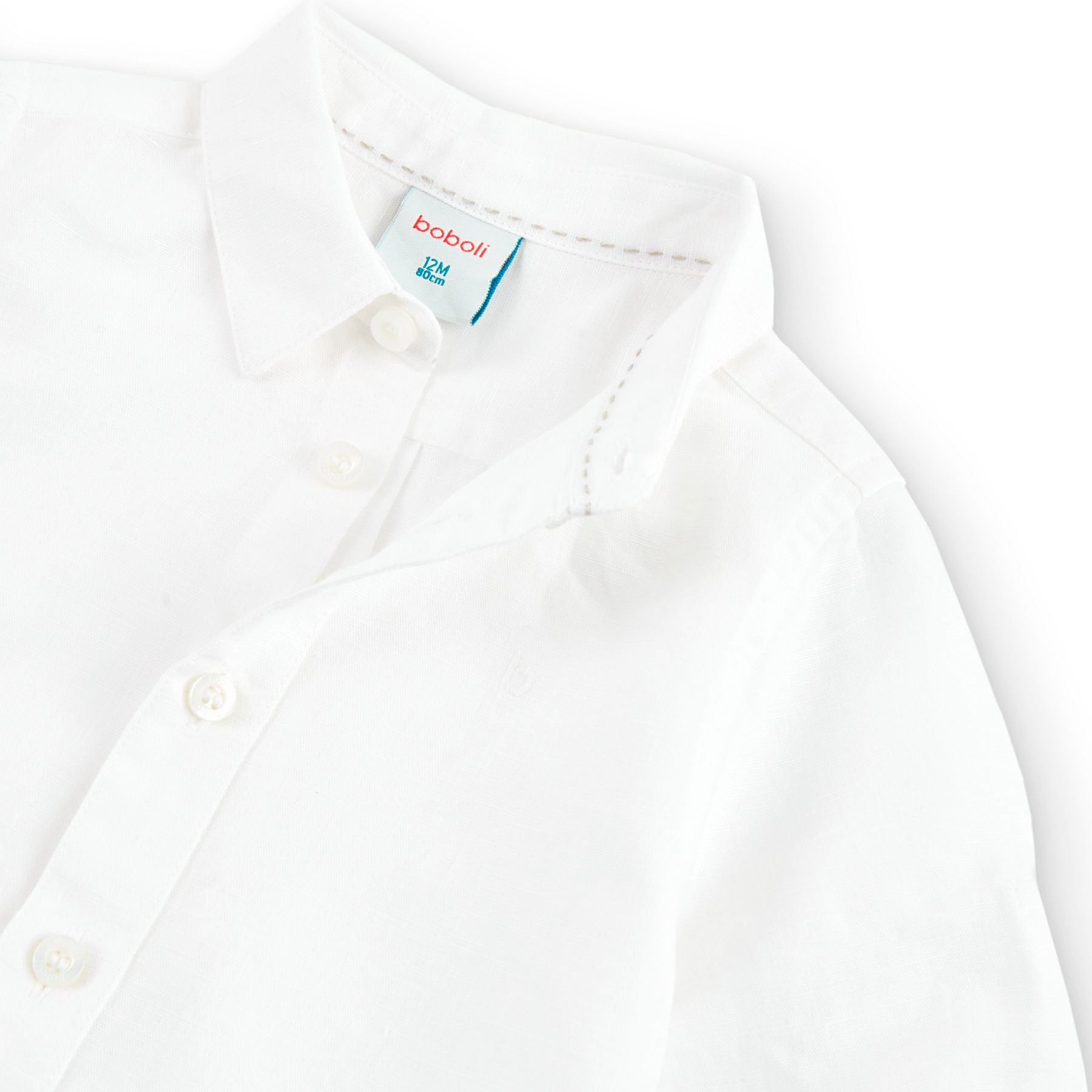 BOBOLI - Boboli Πουκάμισο Λινό ΜΜ