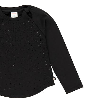 BOBOLI - Boboli Μπλούζα Μαύρη Crystals