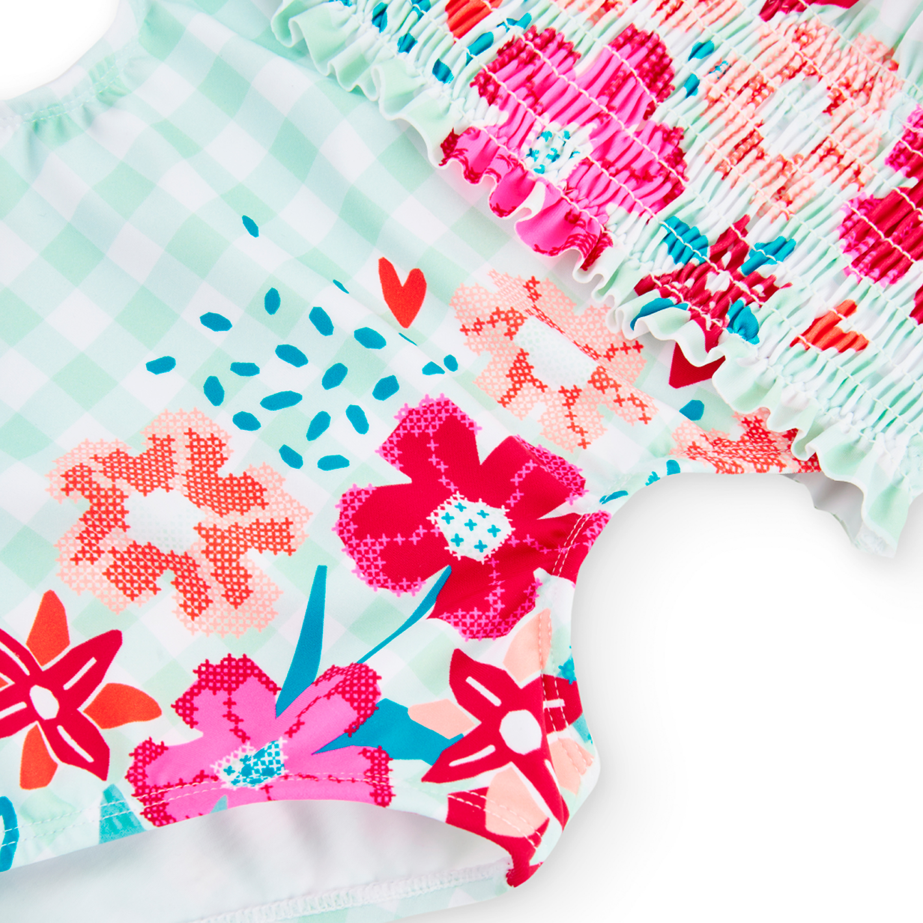 BOBOLI - Boboli Παιδικό Μαγιό Ολόσωμο Καρό