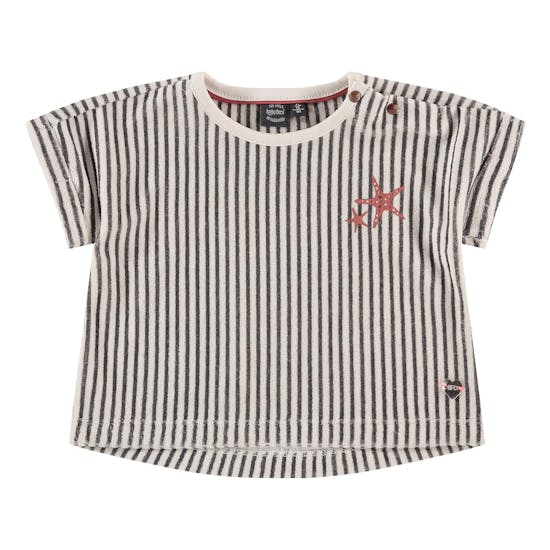  Παιδική Μπλούζα Overesized Striped