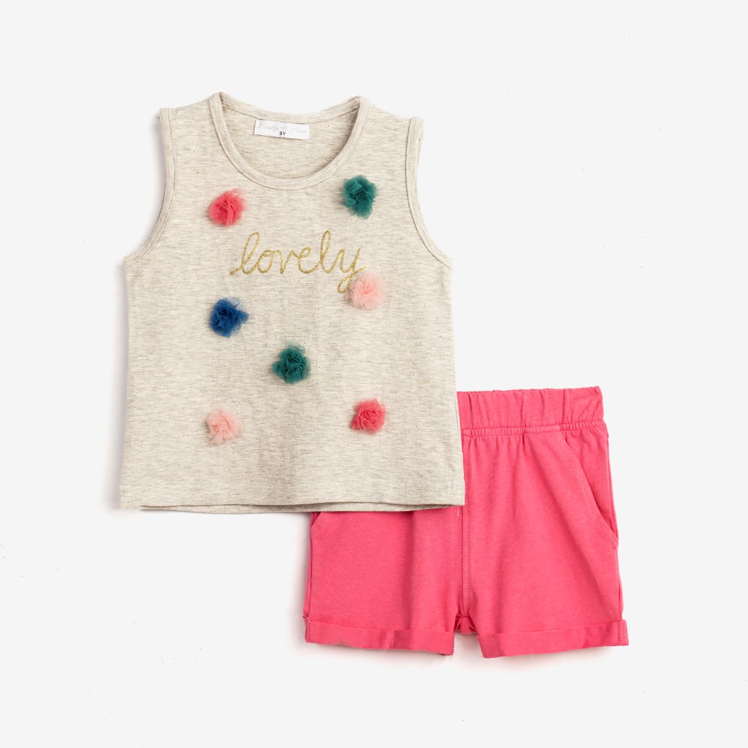 FUNKY - Funky Βρεφικό Σετ Μπλούζα & Σορτς