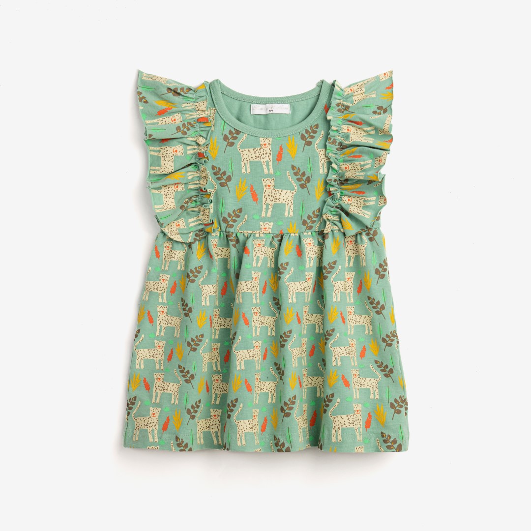 FUNKY - Funky Βρεφικό Φόρεμα Printed