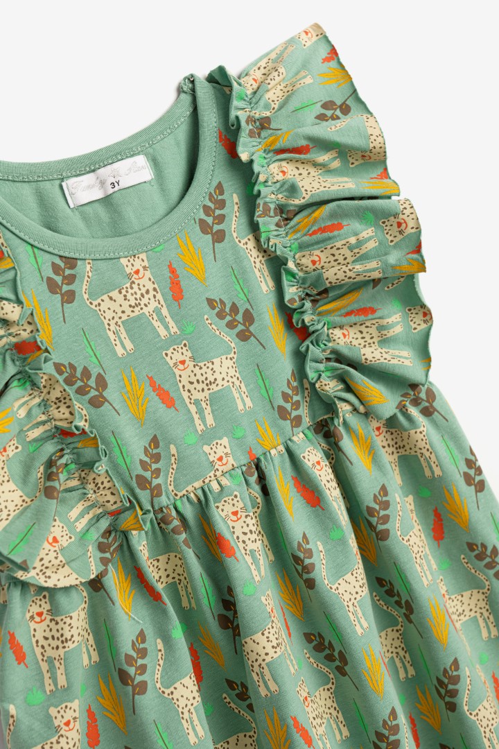 FUNKY - Funky Βρεφικό Φόρεμα Printed