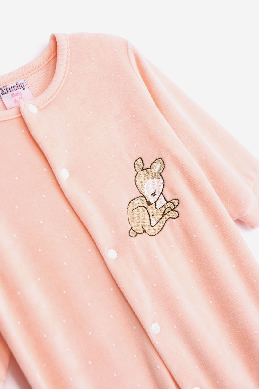 FUNKY - Funky Βρεφικό Φορμάκι Βελουτέ