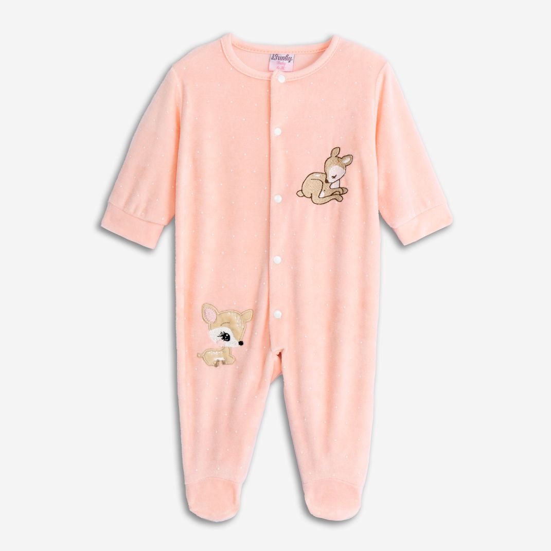 FUNKY - Funky Βρεφικό Φορμάκι Βελουτέ