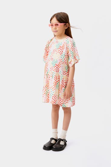  Φόρεμα Υφασμάτινο Polka Dot