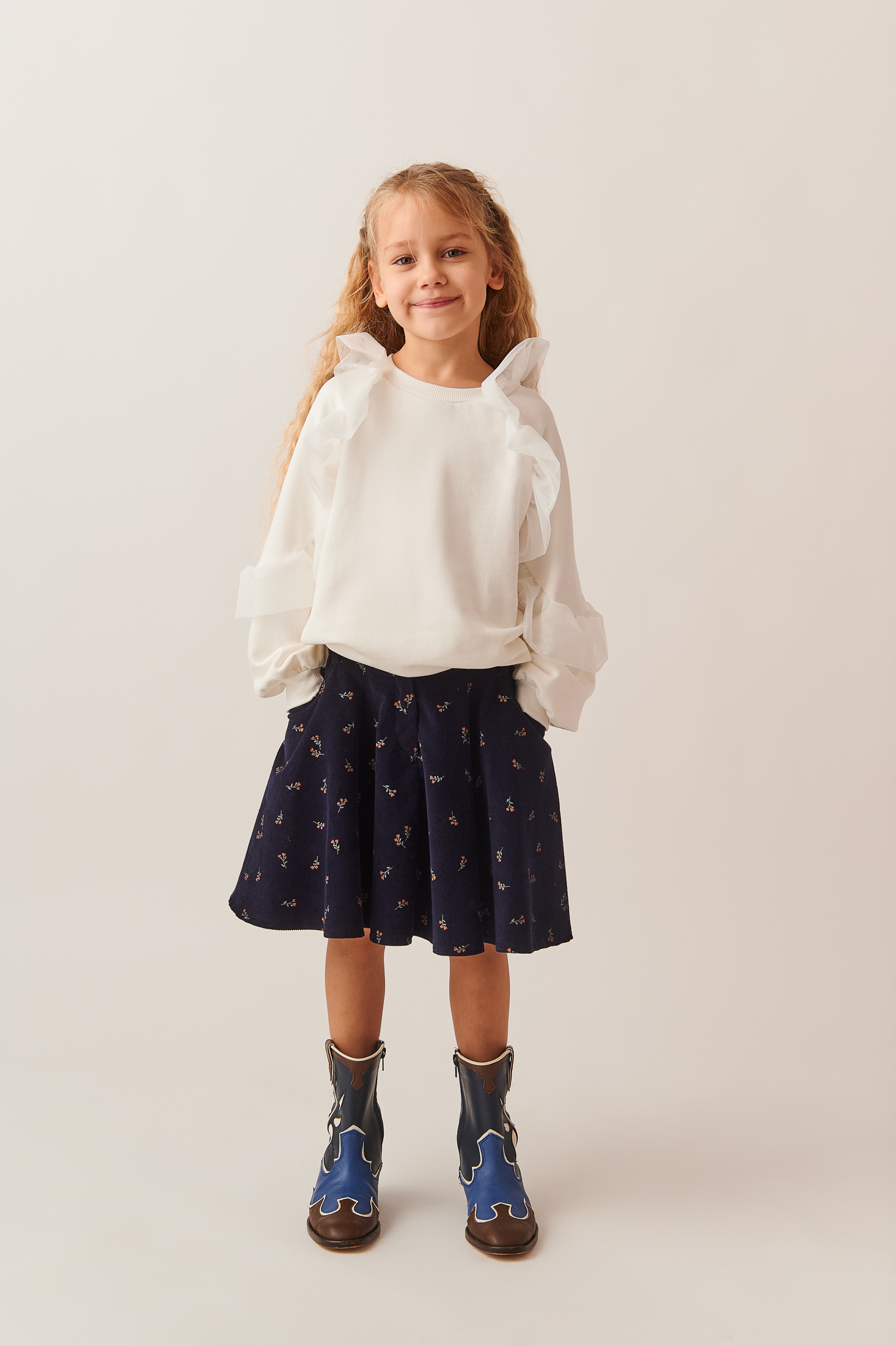 TWO IN A CASTLE - Two In A Castle Μπλούζα Φούτερ Tulle Ruffles