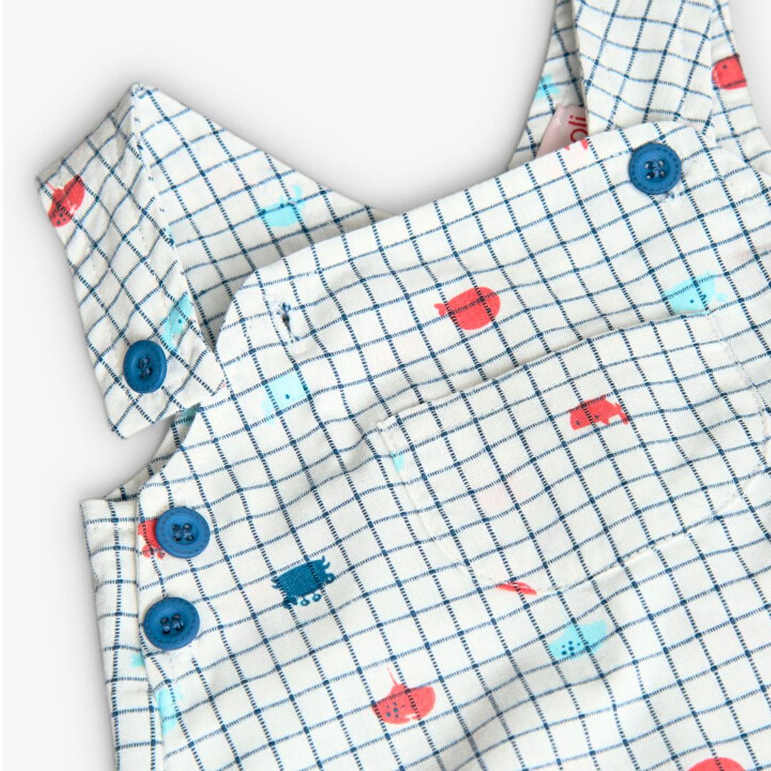 BOBOLI - Boboli Βρεφική Σαλοπέτα Καρό