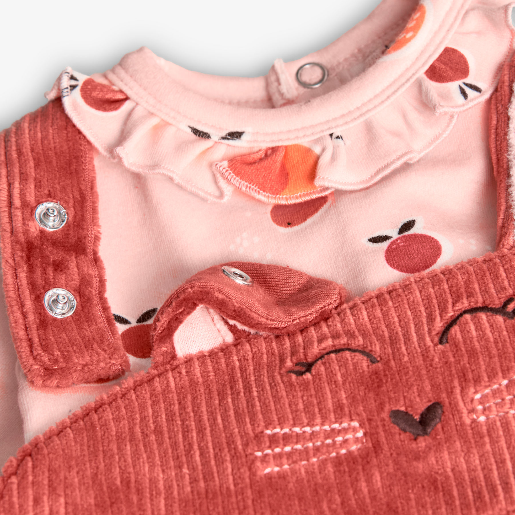 BOBOLI - Boboli Φόρεμα Με Κορμάκι