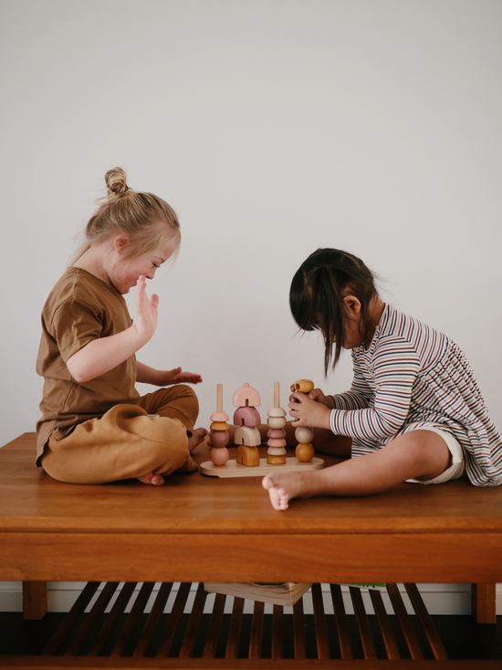 MUSHIE - Mushie Παιχνίδι Ξύλινο Στοίβαξης