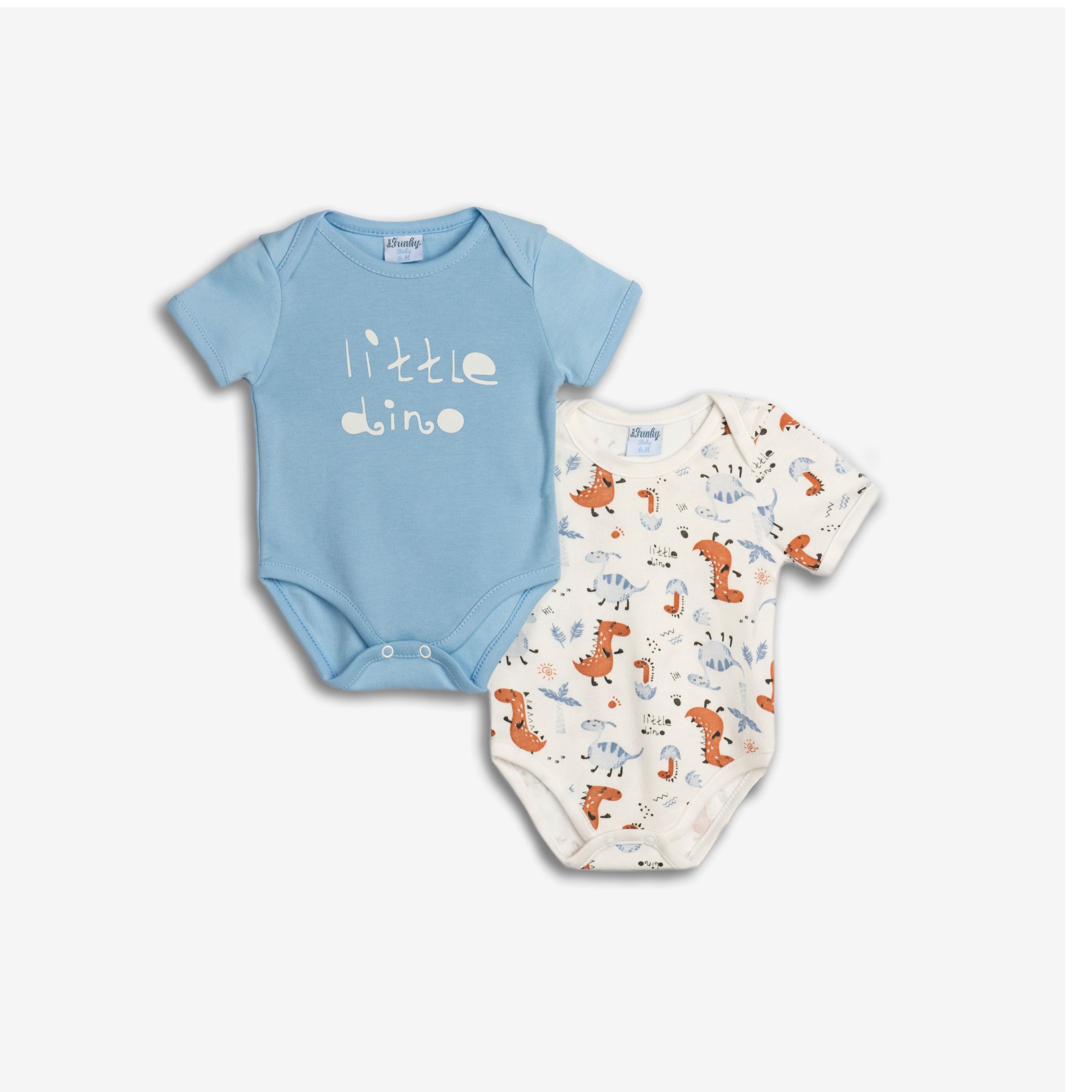 FUNKY - Funky Βρεφικά Κορμάκια Pack-2