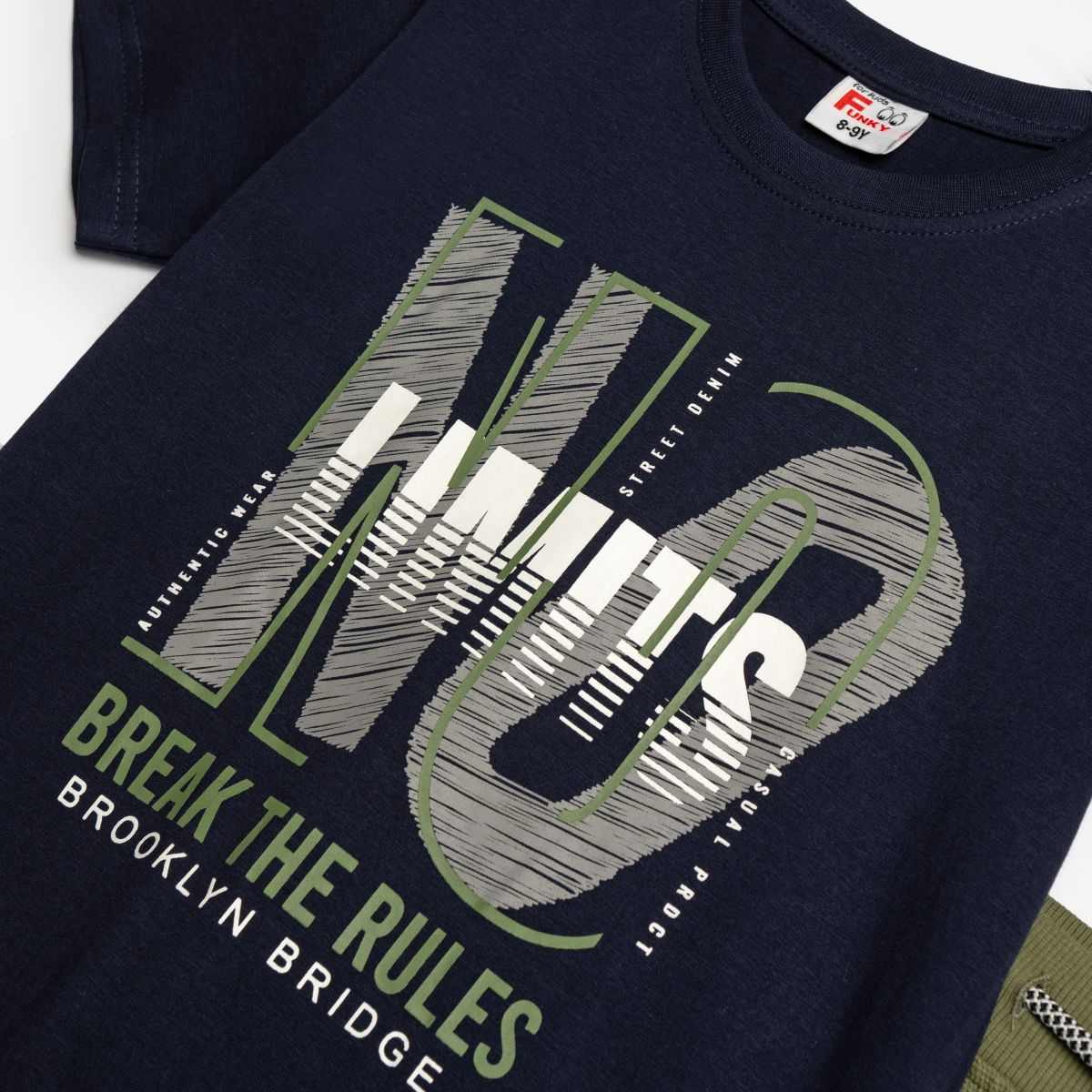 FUNKY - Funky ΣΕΤ ΒΕΡΜΟΥΔΑ ΠΙΚΕ ΕΙΣΑΓ. ΠΑΙΔ. ΑΓΟΡΙ ΜΠΛΕ/ΧΑΚΙ