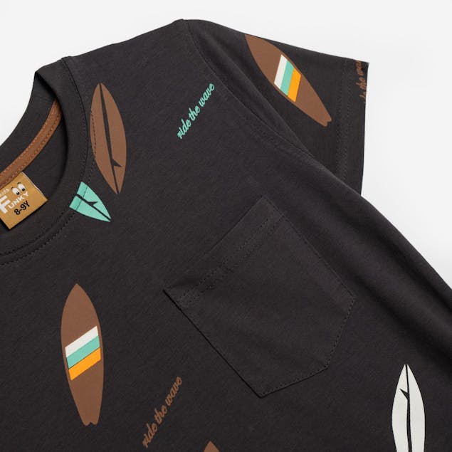 FUNKY - Funky ΜΠΛΟΥΖΑ ΚΜ ΚΑΛΤΣΑ ΕΙΣΑΓ. ΠΑΙΔ. ΑΓΟΡΙ ΑΝΘΡΑΚΙ ALLOVER