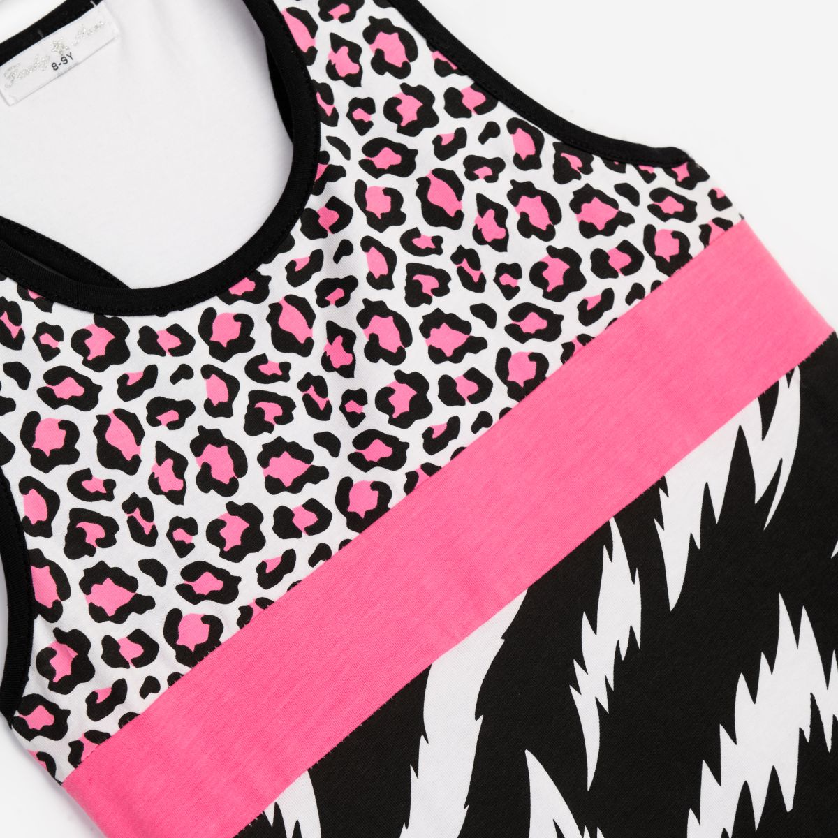 FUNKY - Funky ΣΕΤ ΣΟΡΤΣ ΜΑΚΟ ΕΙΣΑΓ. ΠΑΙΔ. ΚΟΡΙΤΣΙ ΛΕΥΚΟ ALLOVER-ΦΩΣΦΟΡΟΥΧΟ ΡΟΖ/ΜΑΥΡΟ