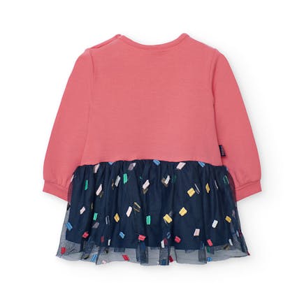 BOBOLI - Boboli Combined dress for baby -BCI