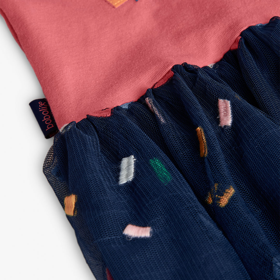 BOBOLI - Boboli Combined dress for baby -BCI