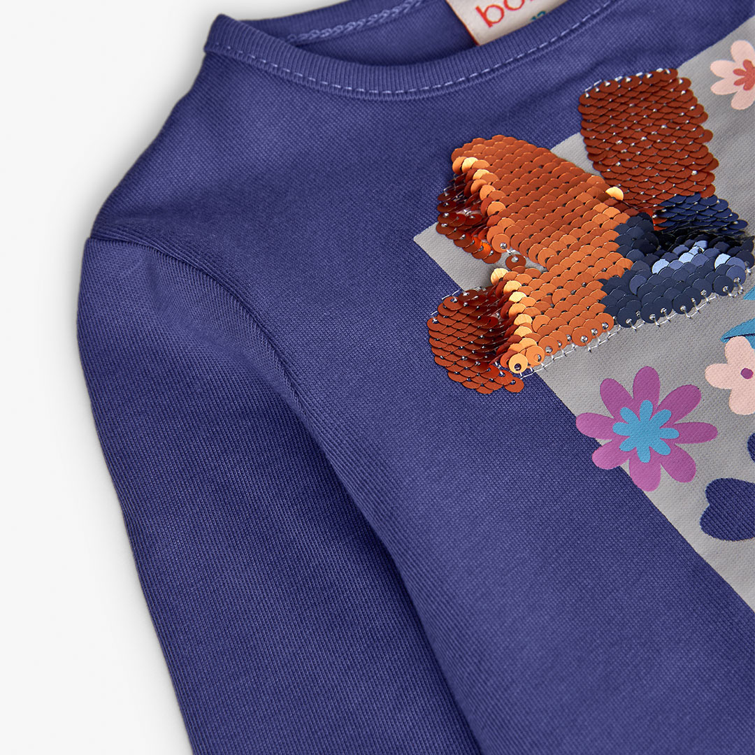 BOBOLI - Boboli Μπλούζα Με Παγιέτες Κορίτσι