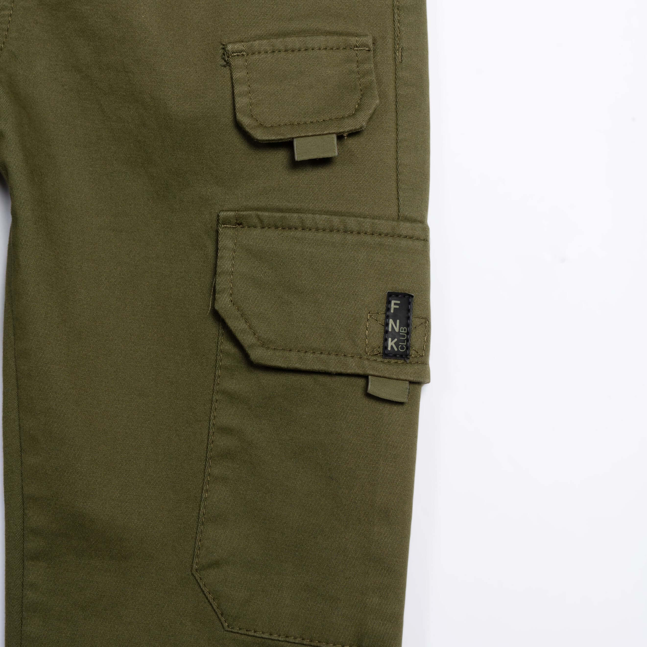FUNKY - Funky Παντελόνι Cargo Χακί