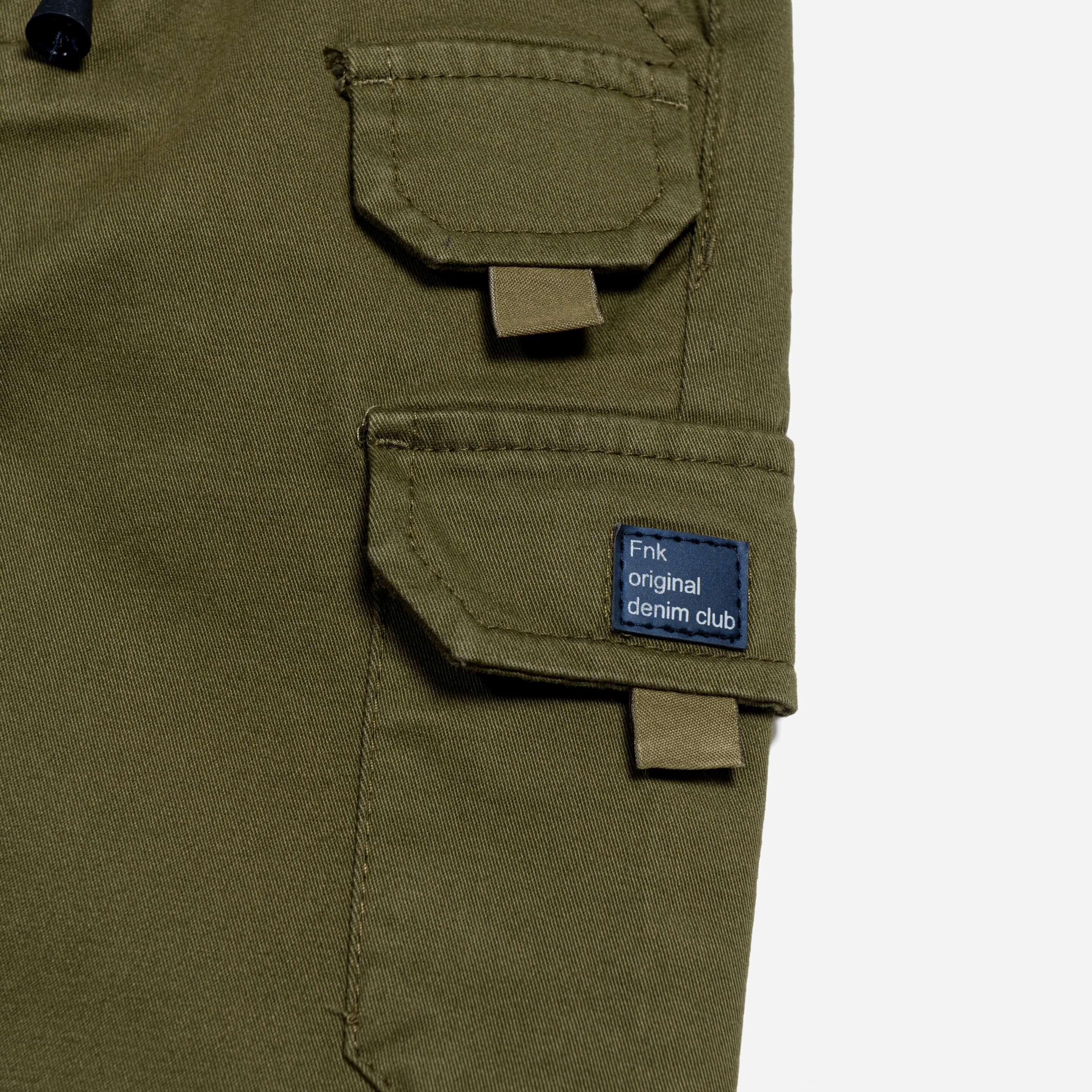 FUNKY - Funky Παντελόνι Cargo Λαδί