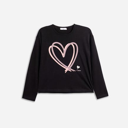  - Funky Μπλούζα Μαύρη Κορίτσι