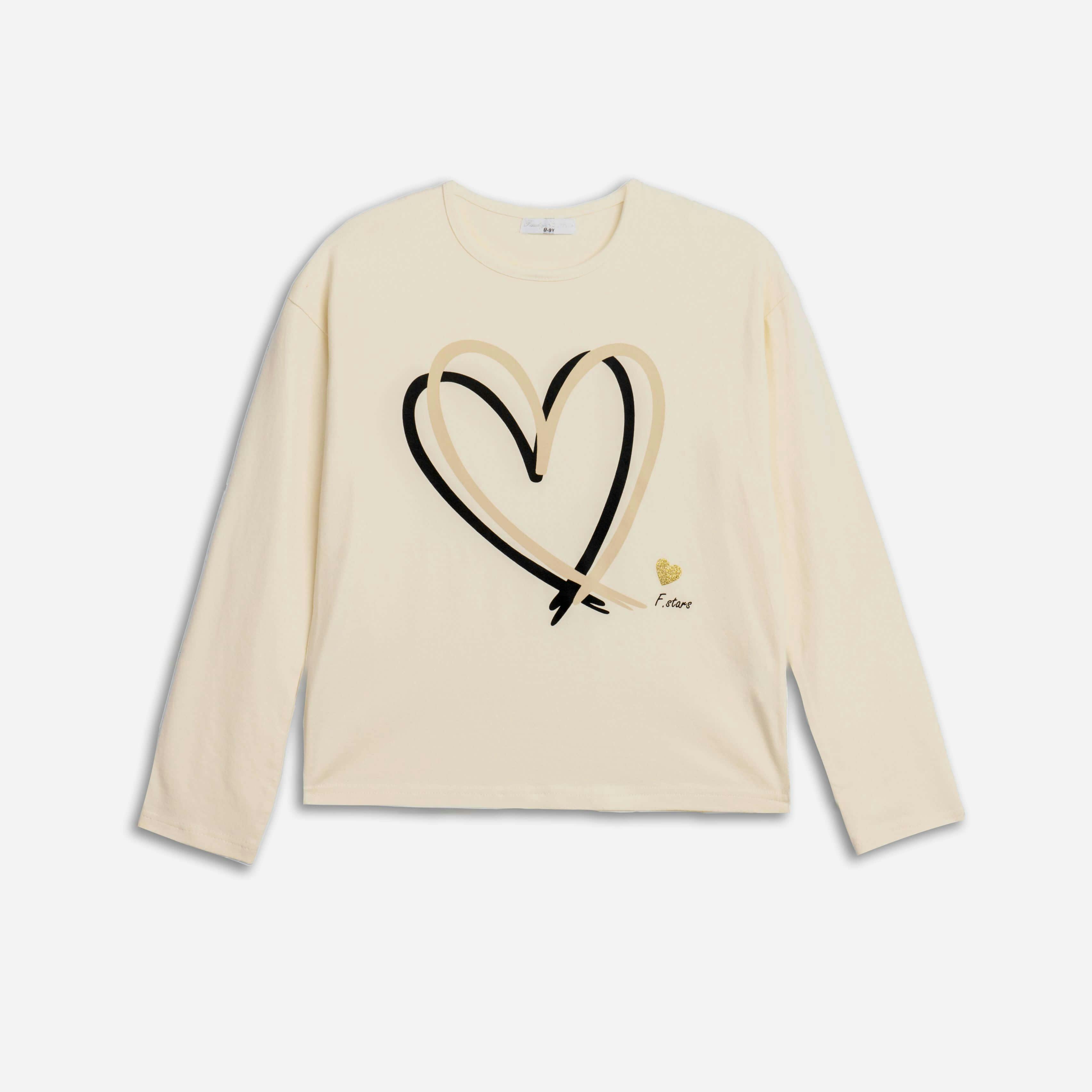 FUNKY - Funky Μπλούζα Εκρού Κορίτσι