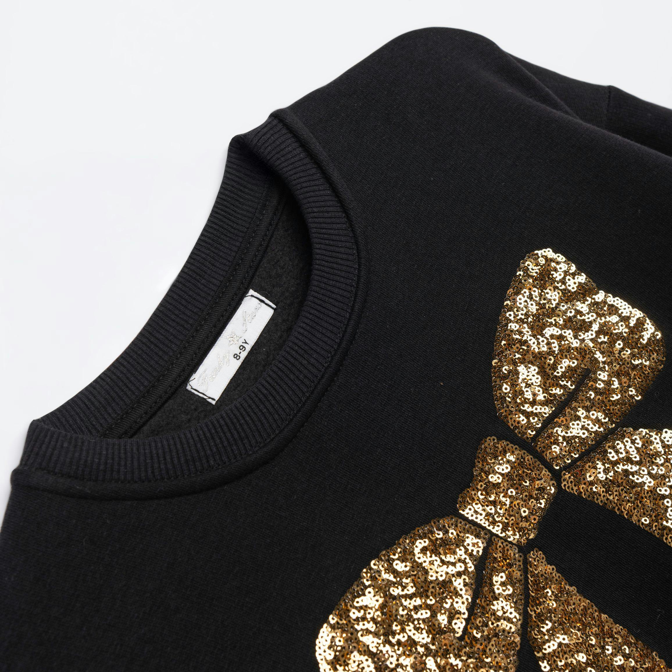 FUNKY - Funky Μπλούζα Μαύρη Bow