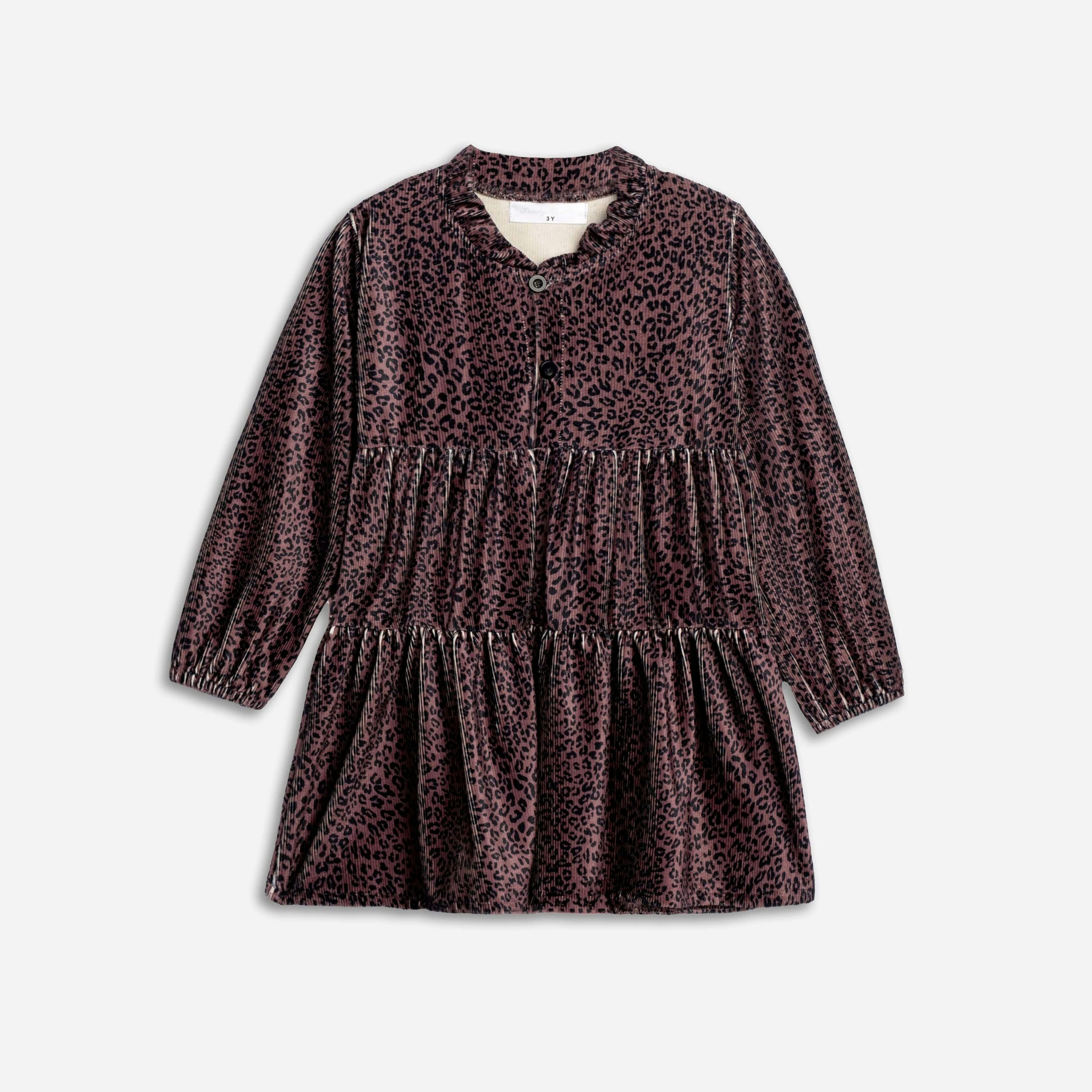 FUNKY - Funky Φόρεμα Λεοπάρ Κορίτσι