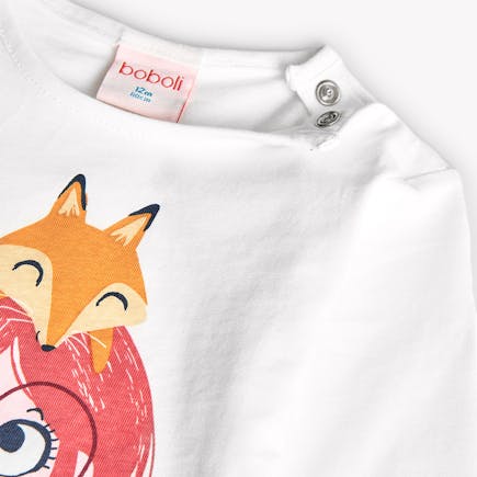 BOBOLI - Boboli Μπλούζα Μακρύ Μανίκι Κορίτσι