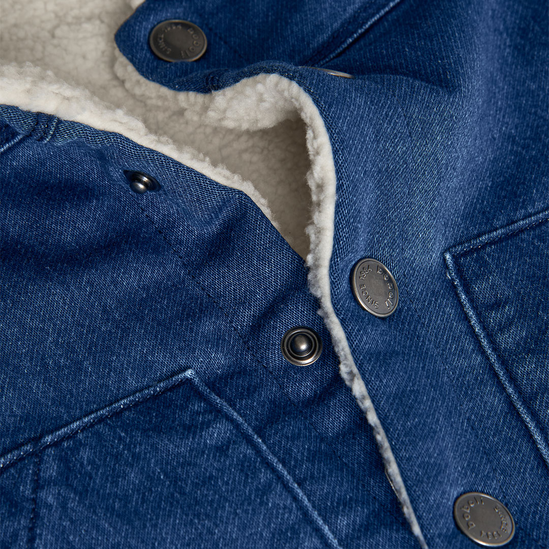 BOBOLI - Boboli Μπουφάν Τζιν Fleece